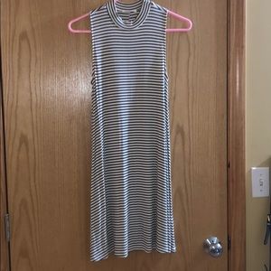 Everly striped shift dress
